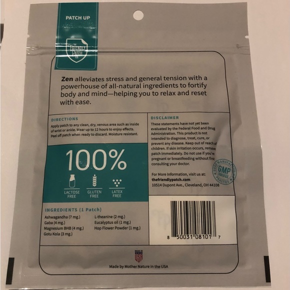 The Friendly Patch Co.  Boost & Zen - Picture 5 of 6